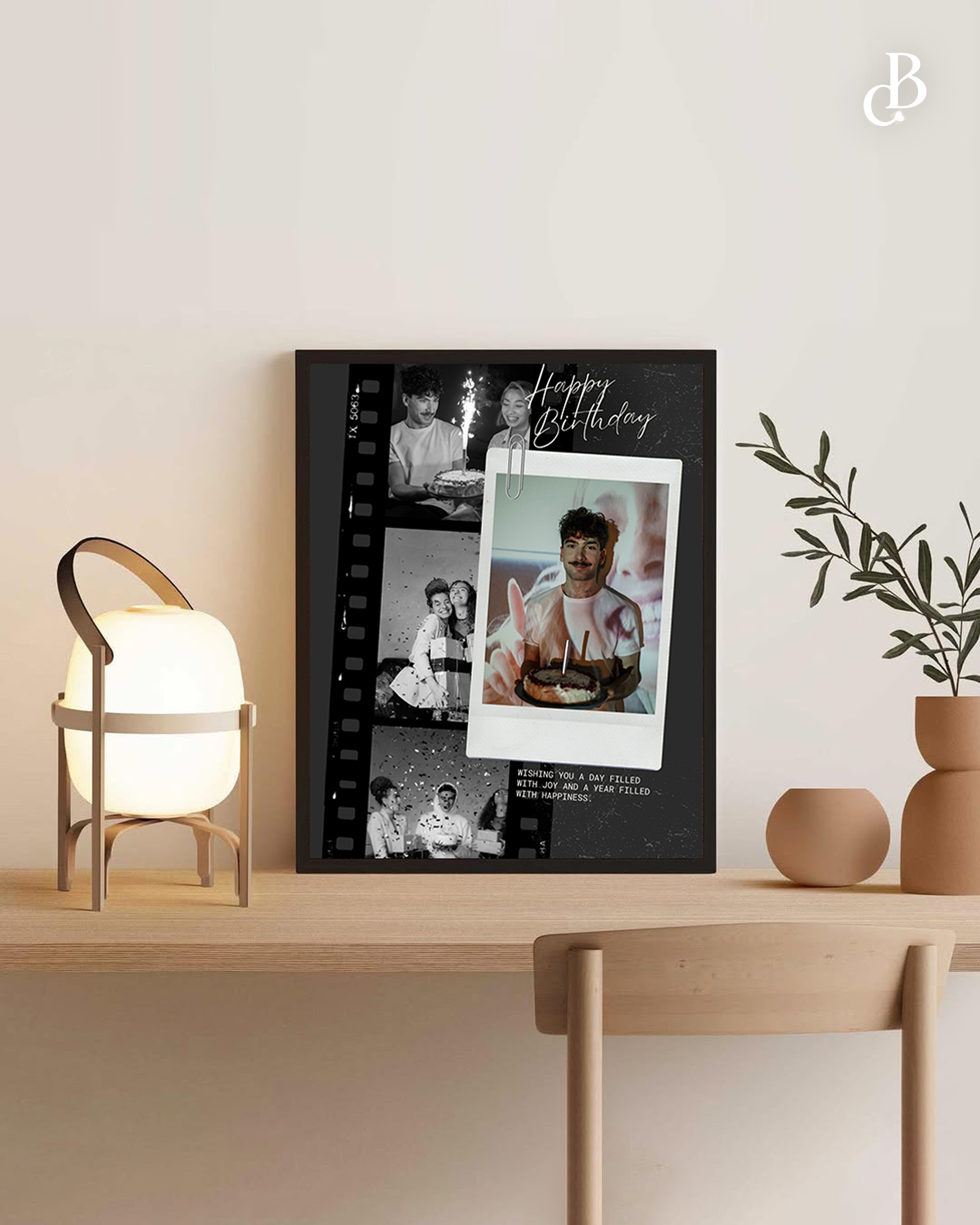 Customized Birthday Frame