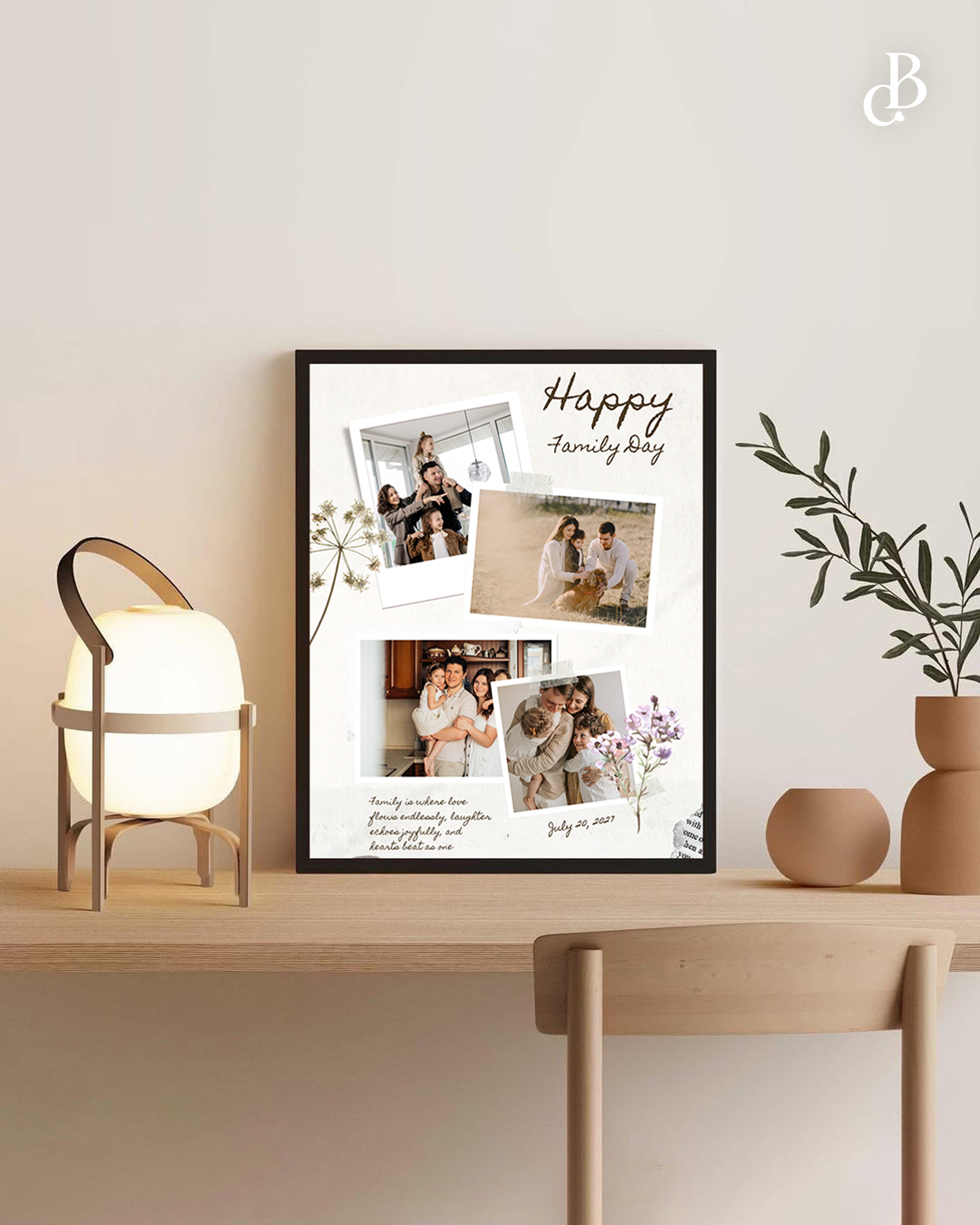 Customized Family Frame